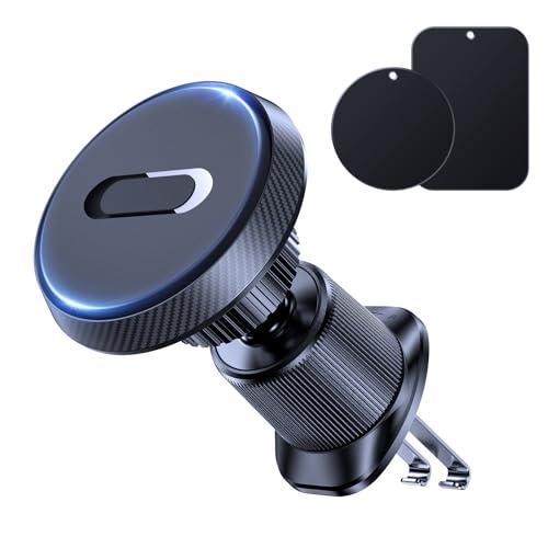 Miracase porta cellulare auto magnetico, 2025 migliorato [Magneti ultra potenti] porta telefono auto magnetico compatibile con tutti gli smartphone 4.0''-7.0''