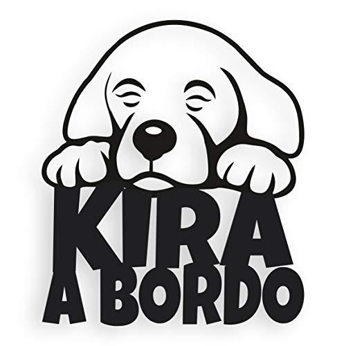 Adesivo Cane a bordo personalizzabile