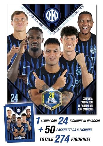 EURO PUBLISHING Album Figurine Inter 2025-2026 - Prodotto Ufficiale (+ 274 figurine)
