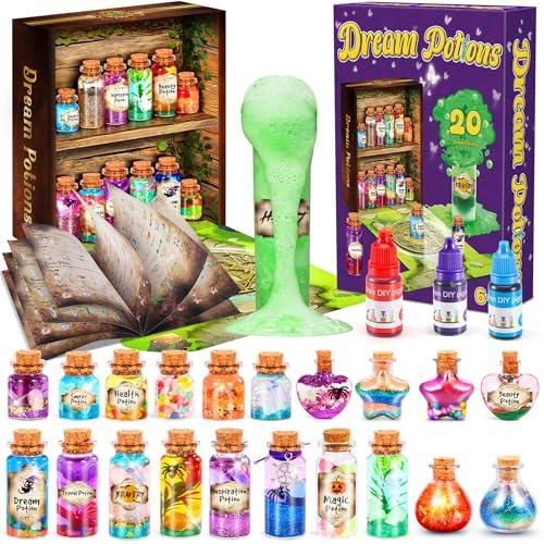 Subtail Kit Per Pozioni Fatate Per Bambini - Lavoretti Creativi per Bambini 6-12 Anni - Gelatina Magica Bambina Acqua - Giochi per Bambino Regalo Bambina 6 7 8 9 10 11 Anni