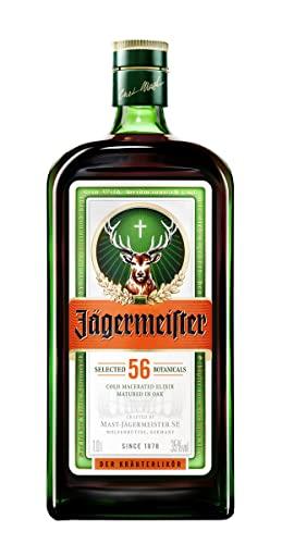 Jägermeister 100cl - Liquore a base di 56 Botaniche, invecchiato in botte. Da servire ghiacciato. 35% Vol.