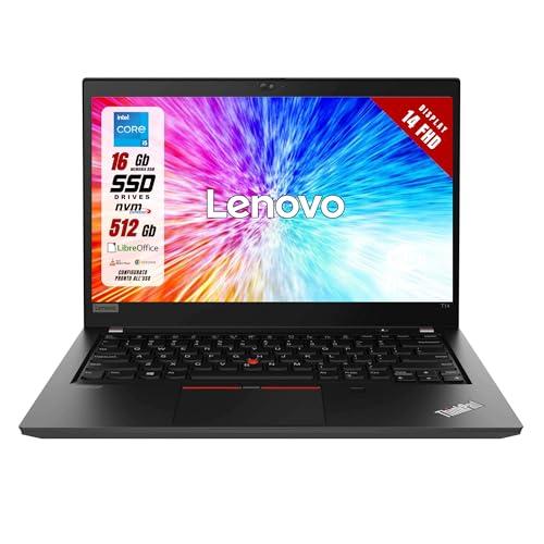 Lenovo ThinkPad T14 - Pc Portatile Intel i5-1135G7 4 Core 2.4Ghz - Display 14