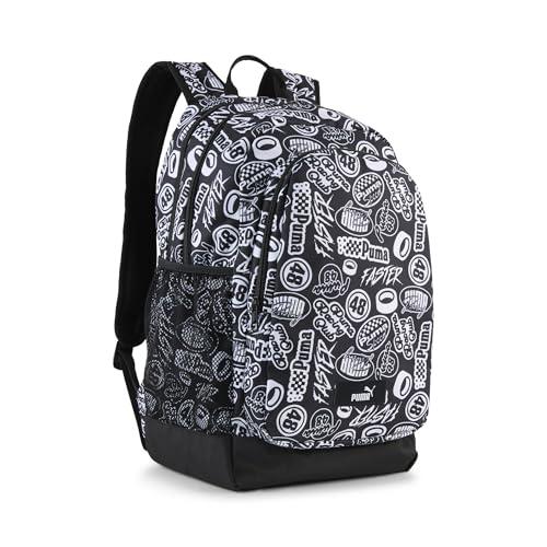 PUMA Zaino con Stampa Integrale Academy 29 L OneSize, Black Turbo AOP