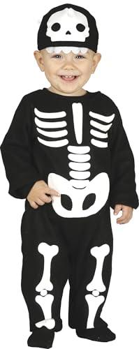 Guirca Costume Tutina Scheletro, Bimbo 12-24 Mesi