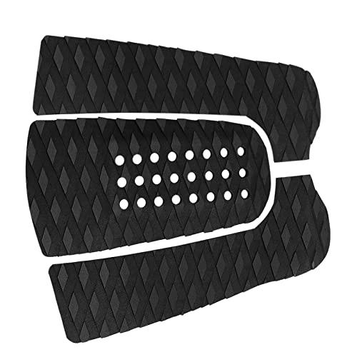01 Pad per tavola da Surf Pad di trazione per tavola da Surf Pad di Coda Impugnatura per Presa di trazione Pad per tavola da Surf Tavola da Surf per tavola da Surf(Nero)