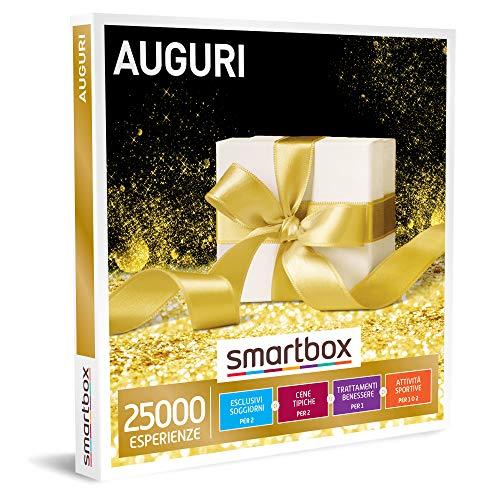 Smartbox - Cofanetto Regalo Auguri - Idea Regalo Originale - Un Soggiorno o Una Cena o un'attività Relax o di Svago per 1 o 2 Persone