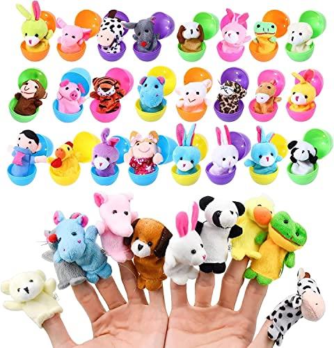 Burattini con Le Mani Set Burattini Animali Giocattoli Bambole Sveglie, Ideali per Bambini, Scuole, Spettacoli, Ricreazione, Festa di Compleanno, Pasqua