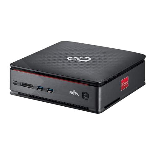 Fujitsu, Mini Pc Pronto all'Uso, Computer Fisso Intel i5, Ram 16Gb, SSD 512Gb, Desktop con Pacchetto Office 2021, Windows 11 Pro e Chiavetta WI-Fi (Ricondizionato)