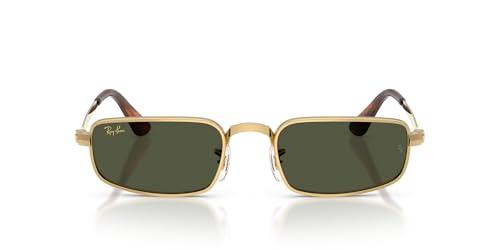 RAY-BAN Occhiali da sole unisex con lenti verdi protette UV – 0RB3927001/3154