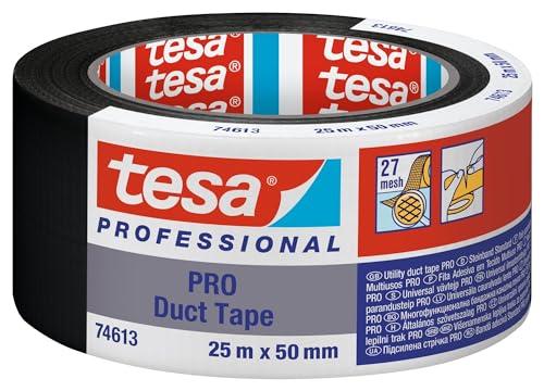 tesa Nastro americano PRO 25 m x 50 mm nero