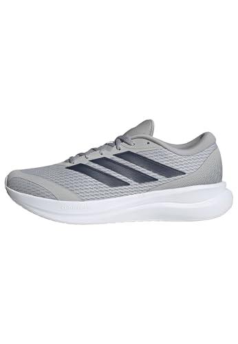 adidas Uomo Runfalcon 6 Shoes, Grey Two/Dark Blue/Core Black, 43 1/3 EU