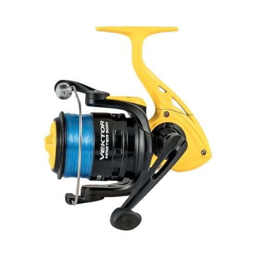 Mulinello Trabucco Vektor Master 6000 – Filo Incluso, Bobina Long Cast in Grafite, Frizione Precisa – Per Fondo e Surfcasting Leggero – Per Orata, Muggine e Serra