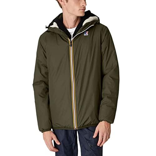 K-Way Giacca con cappuccio K3118TW Tg. M Verde