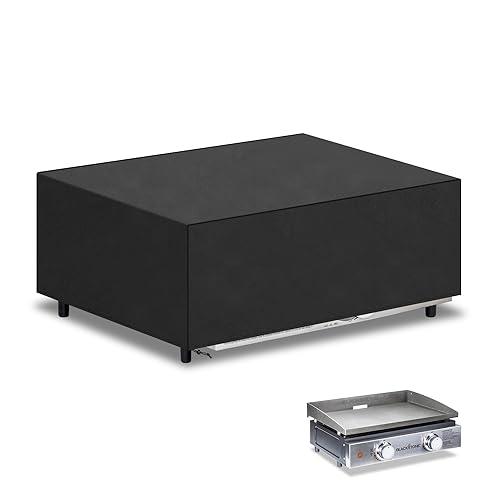 VANSHEIM Copertura Barbecue da Esterno Telo Copribarbeque Impermeabile Telo Barbecue Copertura per Plancha Telo Copri Griglia per Esterno Protezione UV 420D Tessuto Oxford 60x45x25cm