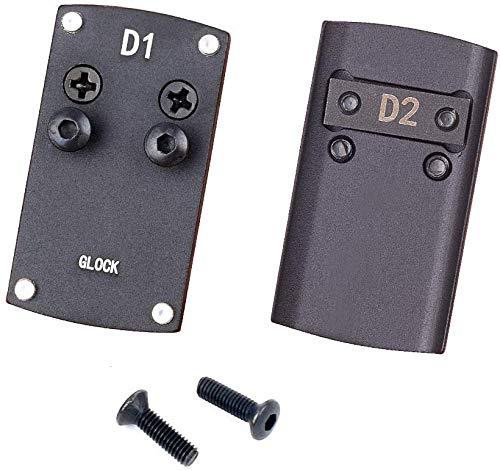 Tactical Area Beretta 92 Glock 17 19 22 1911 Scope Pad Clip Adattatore Piastra, Staffa Glock per Red DOT Burris Sightmark Vortex Mini