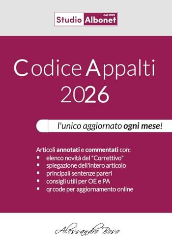 Codice Appalti 2026: l'unico aggiornato ogni mese!
