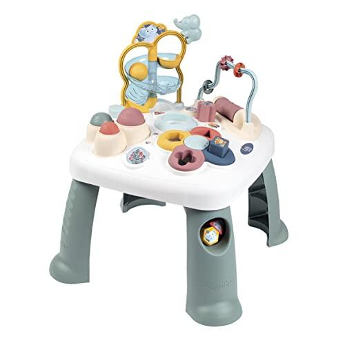 Smoby Little Tavolo attività, 7600140303, +12 Mesi, Numerose Funzioni per Sviluppare Le Abilità Motorie, Forbe, Abacus, Set di Palle