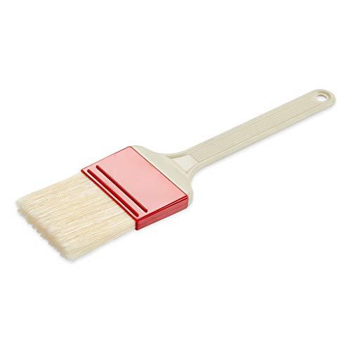 thermohauser Pennello da forno con setole naturali flessibili, larghezza 6 cm, lunghezza setole di circa 5,5 cm, pennello da cucina in pelo naturale