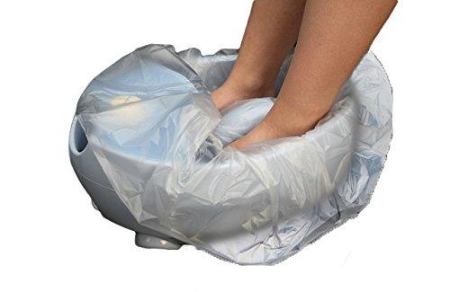 Ebrand Epil Wax Sacchetti In Polietilene Alta Densità per Vaschetta Podologica - Conf. 100 pz