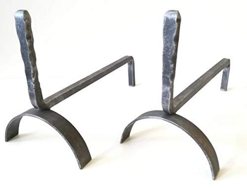 Brucialegna in ferro battuto - Art. 6461 brucialegna per camino - Griglia portalegna per camino - Alari con griglia per camino - Alari da Camino - Braciere brucialegna