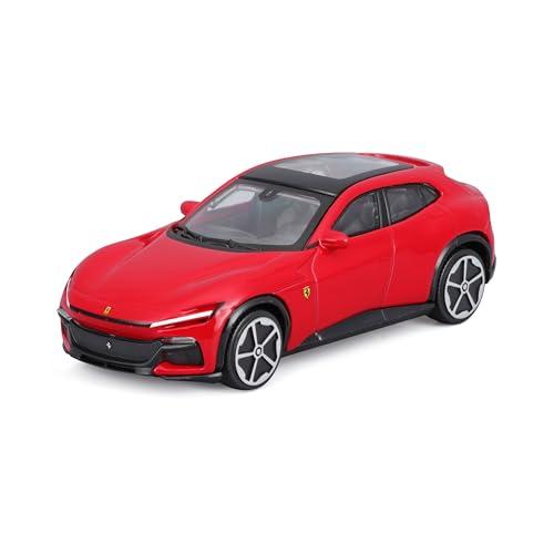BBURAGO - Ferrari Purosangue R&P - Modellino Realistico Auto in Scala 1:43, Licenza Ufficiale Ferrari, Età consigliata 3+ Anni