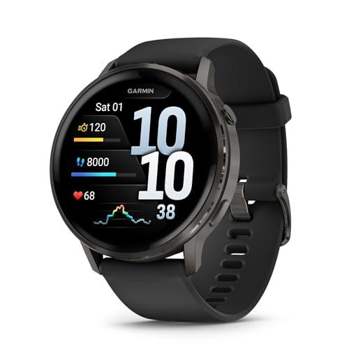Garmin Venu 4, 45mm, Smartwatch per il fitness, Display AMOLED 1,4
