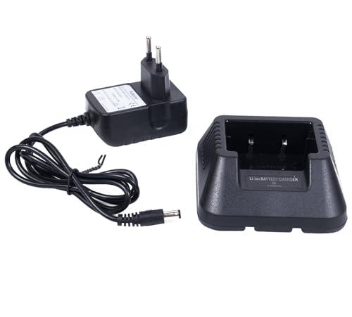 Mengshen Baofeng Caricabatteria Desktop Charger Li-Ion Charging for UV-5R 5RA 5RB 5RC 5RD 5RE 5REPLUS UV-6R BF-F8 Radios (BL-5 And BL-5L) UV-5R_C5