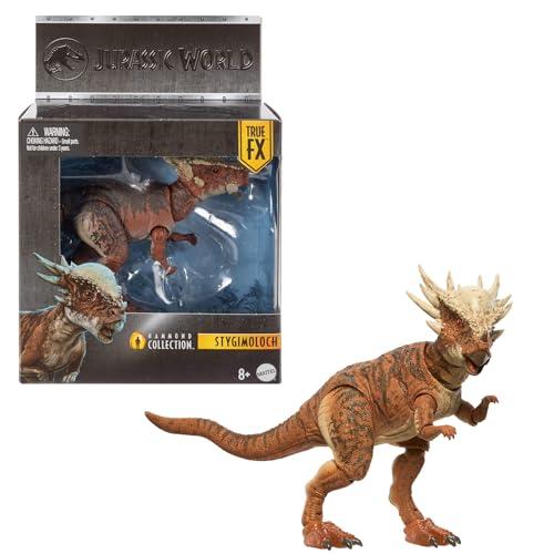 Mattel Jurassic World Hammond Collection, Dinosauro Stygimoloch Dettagli Autentici E Articolazioni, JDJ10