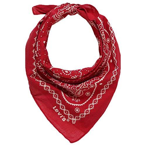 Levi's Paisley Bandana, Foulard Uomo, Rosso (Regular Red), Taglia unica