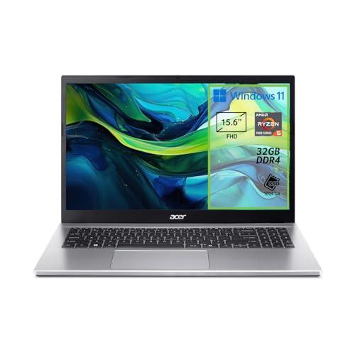Acer Aspire Go 15 AG15-42P-R732 PC Portatile, Notebook, Processore AMD Ryzen 5 7430U, RAM 32 GB DDR4, 1024 GB PCIe NVMe SSD, Display 15.6