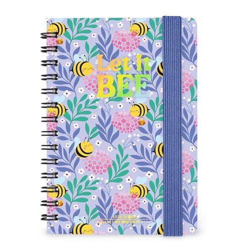 Legami - Agenda Settimanale Spiralata Small 2026, Bee, 12 Mesi, Chiusura con Elastico, Diario da Gennaio 2026 a Dicembre 2026, in Carta FSC Certificata, 8.5 x 13 cm