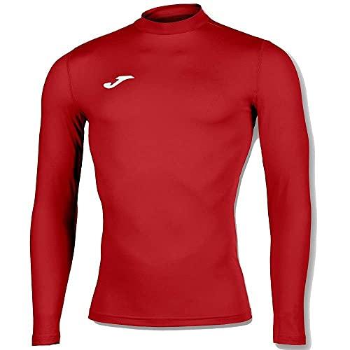 Joma 101018.600.S-M Maglia Termica - Academy a Manica Lunga da Uomo, Rosso, S-M