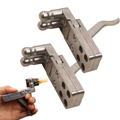 XFLHXY Dispositivo di Rilascio per Fionda, Grilletto per Fionda in Acciaio Inossidabile Resistente, Accessori per Fionda Fai da Te ad Alta Resistenza - Parti di Ricambio(2pack)