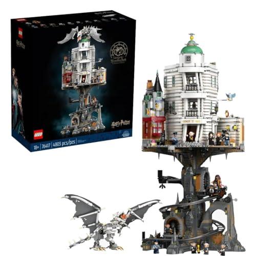 LEGO Harry Potter 76417 Gringotts - Panca magica - Edizione da collezione