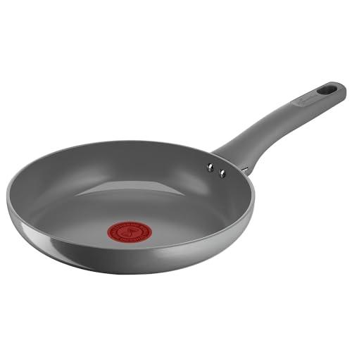 Lagostina Risorsa Padella con Rivestimento in Ceramica Antiaderente 28cm Induzione Thermosignal