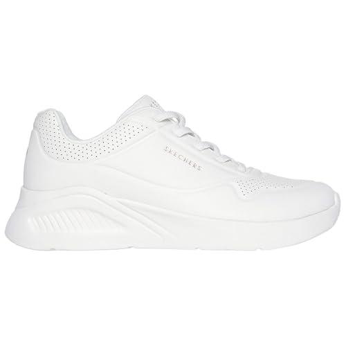 Skechers Uno Lite, Scarpe da Ginnastica Donna, Bianco, 40 EU