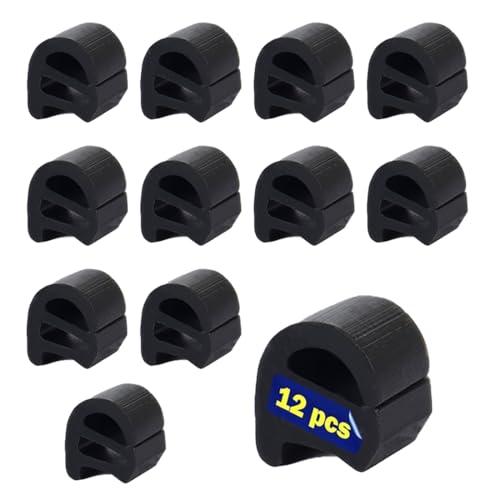 Gommini Griglia Piano Cottura 9 mm x 10 mm, 12 Pezzi Piedini In Gomma Per Griglia Di Cottura Da Cucina Parte Di Ricambio Piedini Di Supporto In Gomma Antigraffio Per Griglia Di Cottura