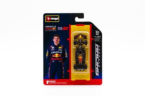 Bburago - F1 Red Bull Racing RB21 2025#1 Max Verstappen, Auto Diecast in Scala 1:64, Replica Dettagliata Monoposto Formula 1, Colori Ufficiali, Blister da Collezione, Età Consigliata 14+ Anni