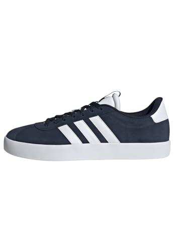 adidas VL Court 3.0 Shoes, Scarpe Uomo, Legend Ink/Cloud White/Cloud White, 41 1/3 EU