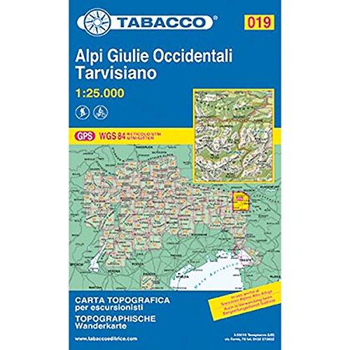 Alpi Giulie occidentali. Tarvisiano 1:25.000: 019