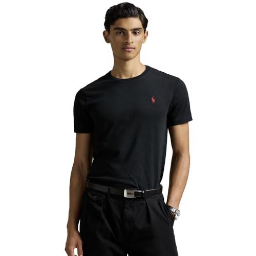 Polo Ralph Lauren Maglia vestibilità aderente, nero, XL