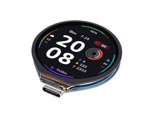 ESP32-S3 Development Board with 1.28inch Round Touch LCD Display,32-bit LX7 Dual-core Processor,Support 2.4 GHz Wi-Fi and Bluetooth 5(LE) ,Embedded GC9A01 Driver And CST816S Touch Control Chip