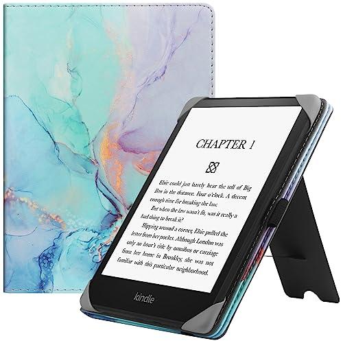 HGWALP Custodia universale per 6-7 pollici eReaders, Folio Stand Cover con cinturino compatibile con Kindle Paperwhite/Colorsoft/Kobo/Tolino/Pocketbook/Sony 6