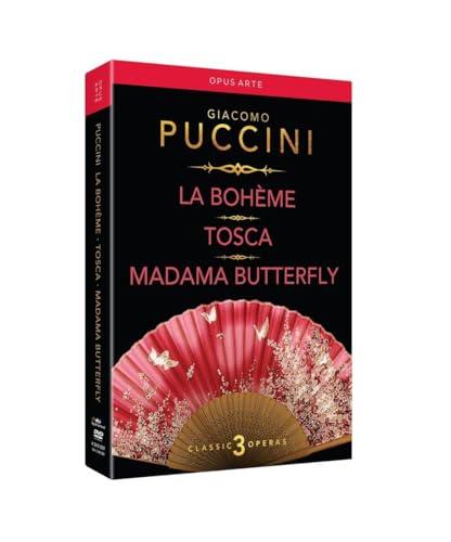 La Boheme, Tosca, Madama Butterfly