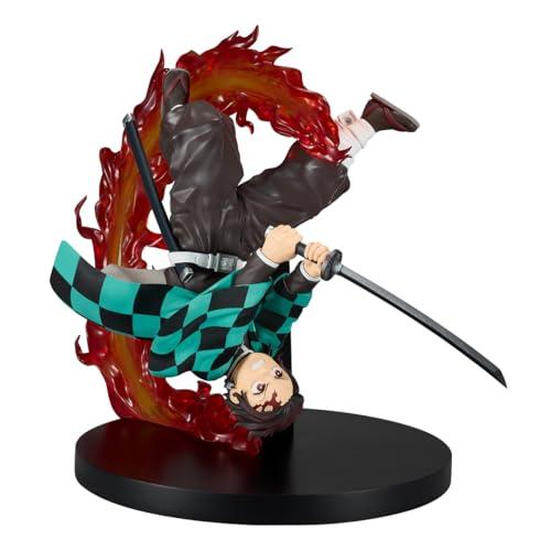 Banpresto Tanjiro Kamado Demon Slayer Kimetsu No Yaiba Vibration Stars Plus 12 cm, multicolore, BP29068P, Optima per i fan degli anime