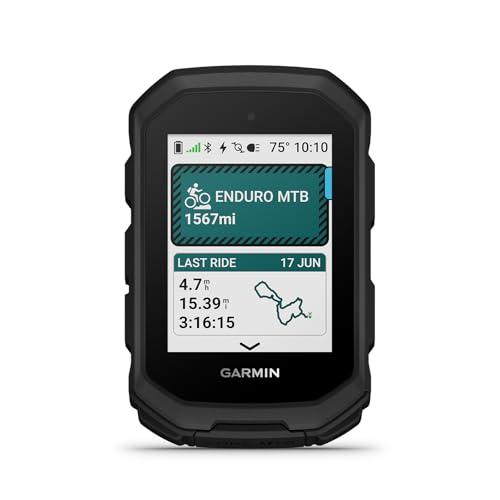 Garmin® Edge® MTB, robusto computer GPS per bicicletta con mappe dei sentieri precaricate a colori e tracciamento avanzato delle prestazioni per mountain bike