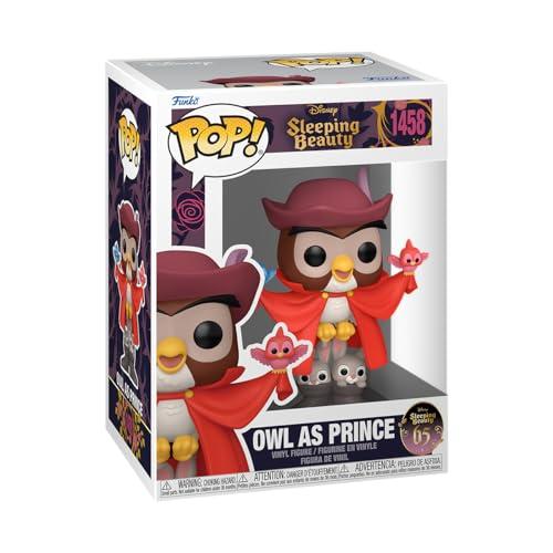 Funko POP! Disney: Sleeping Beauty 65th Anniversary - Owl As Prince - la Bella Addormentata Nel Bosco - Figura in Vinile da Collezione - Idea Regalo - Merchandising Ufficiale - Movies Fans