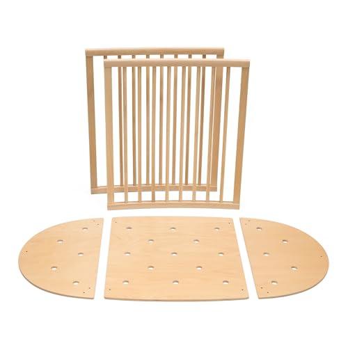 Estensione letto Stokke Sleepi, Natural - Trasforma Stokke Sleepi Mini in letto Stokke Sleepi - Estendi il letto fino a 140cm - Adatto per bambini fino a 5 anni - Materasso venduto separatamente
