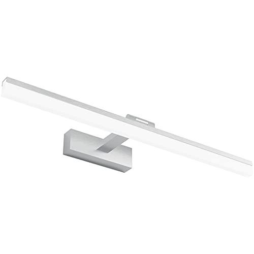 Klighten Lampada da Specchio 60CM, Lampada da Bagno 910LM 18W IP44, Luce per Trucco Bianco Freddo 6000K, Applique da Specchio per Specchietti, Bagno, Camera da Letto (Senza Interruttore)