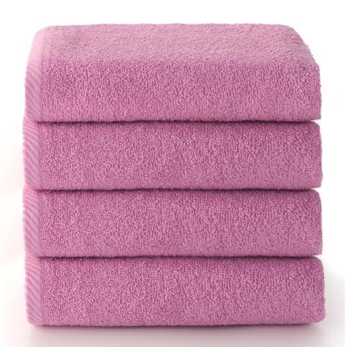 Top Towel - Plus - 4 Toallas Bidet o Viso - Set di Asciugamani - Asciugamani da bagno - 100% Cotone